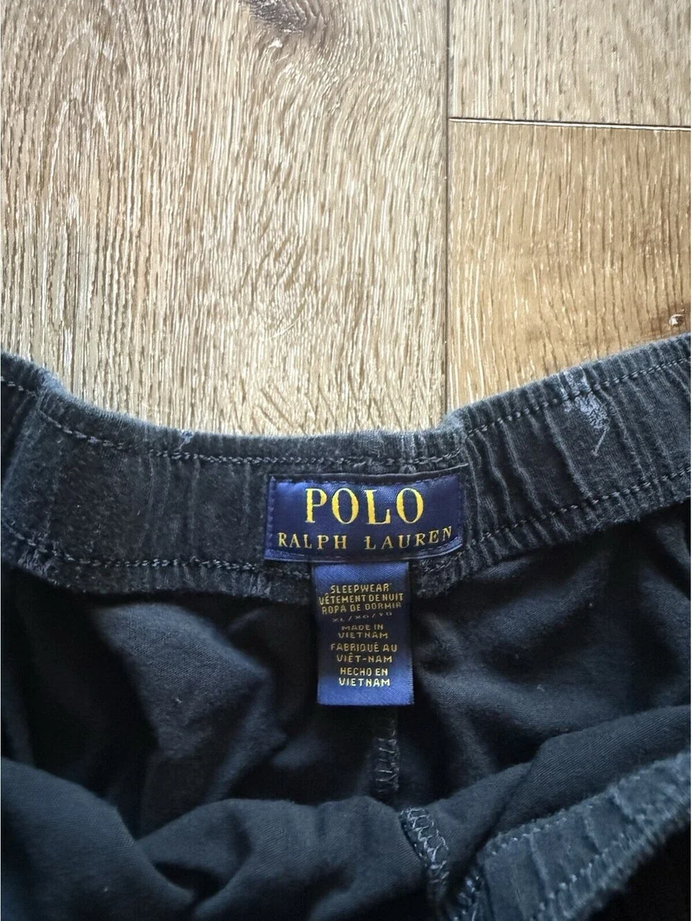 Polo Ralph Lauren Pants Mens Small Blue AOP Pony Jersey Joggers Pajama Sleep